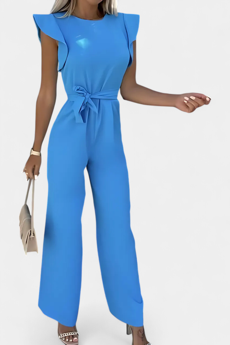 Shalonda | Jednobarevný elegantní top bez rukávů s mašlí