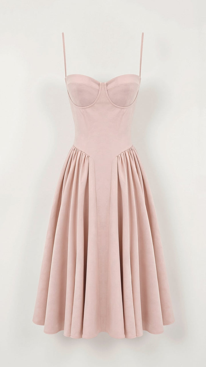 Odette Elegancia | Střední šaty s strukturální korzetovou částí