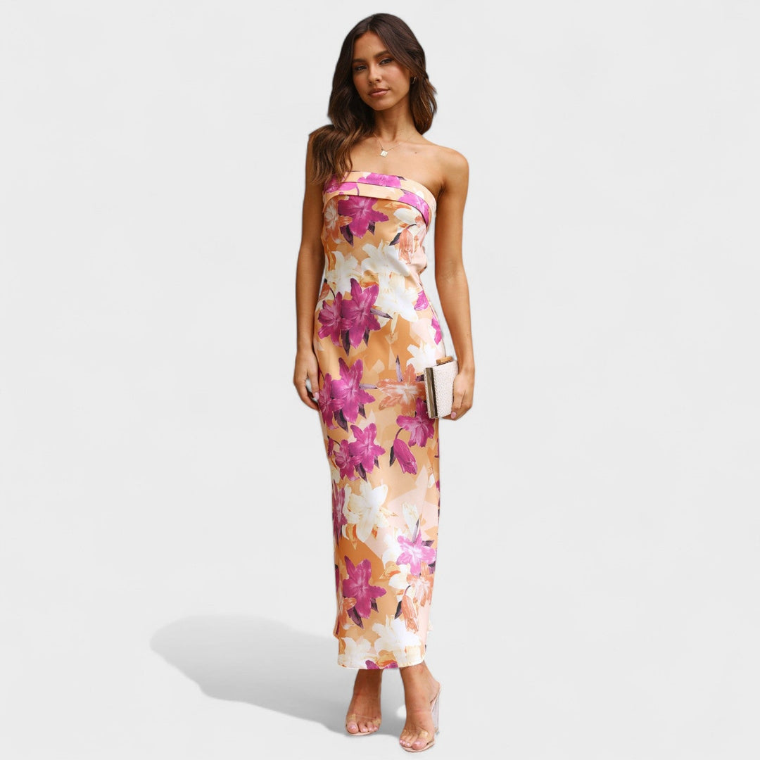 Carmen | Bezruké saténové šaty