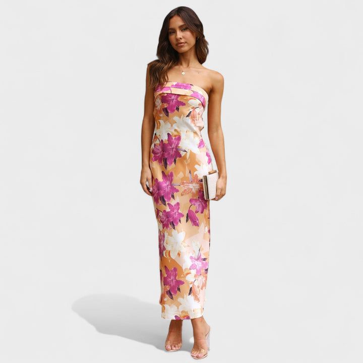 Carmen | Bezruké saténové šaty