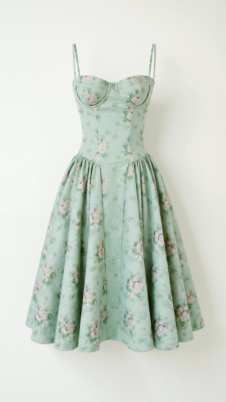 Odette Elegancia | Střední šaty s strukturální korzetovou částí