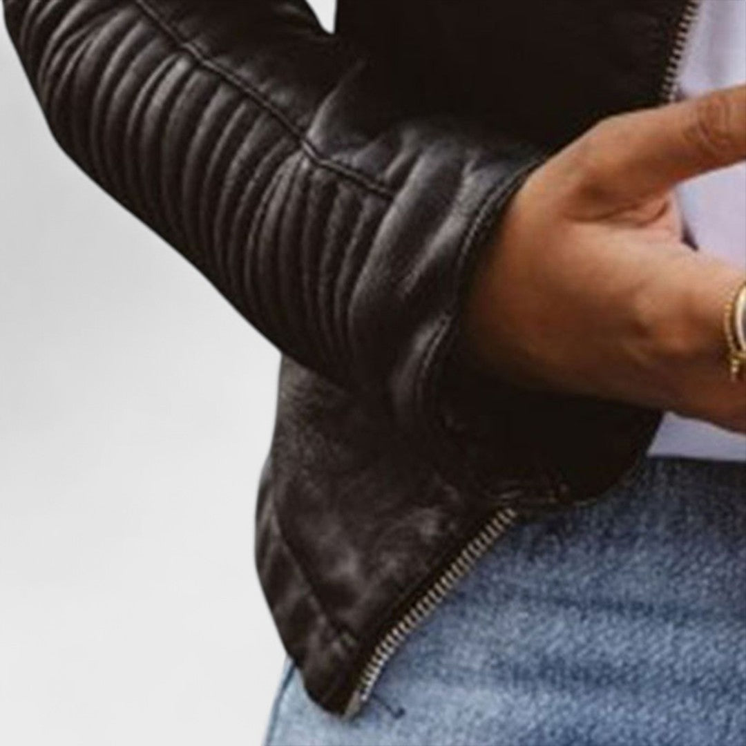 Brenda | Elegantní kožená bunda