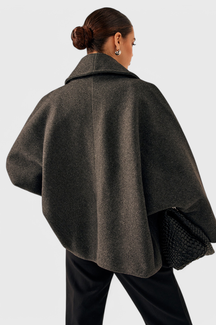 Helena | Oversized kabát z tkané látky