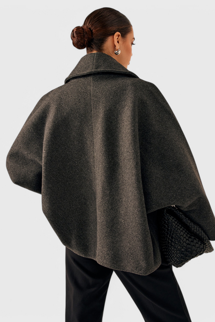 Helena | Oversized kabát z tkané látky