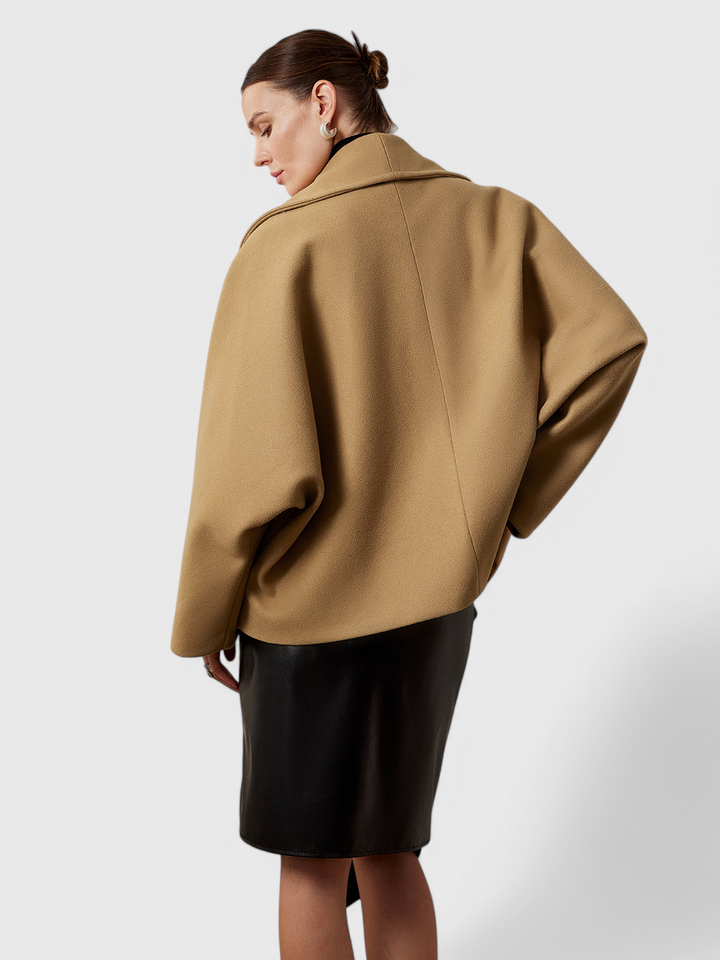 Helena | Oversized kabát z tkané látky