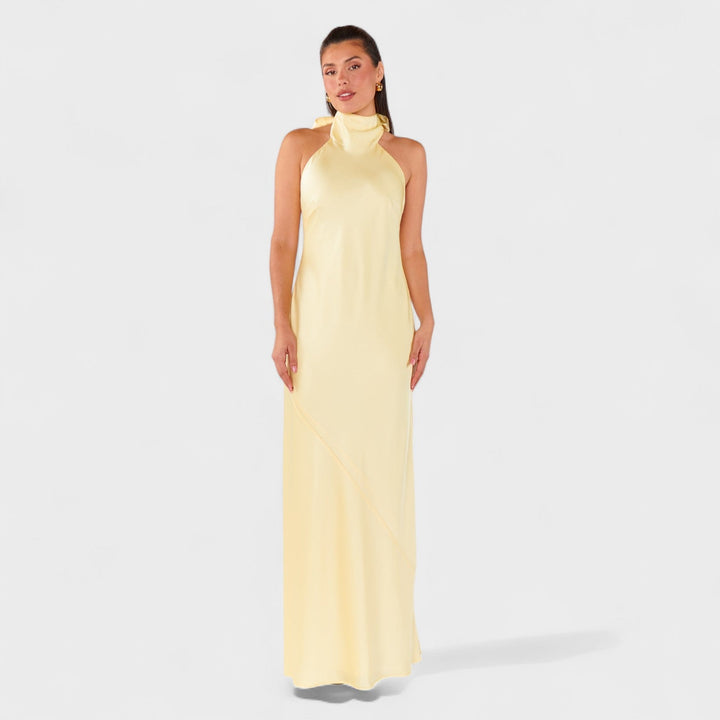 Martina - Šaty s saténovým stuhou