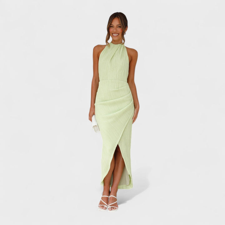 Camila | Dlouhé splývavé šaty s trapézy