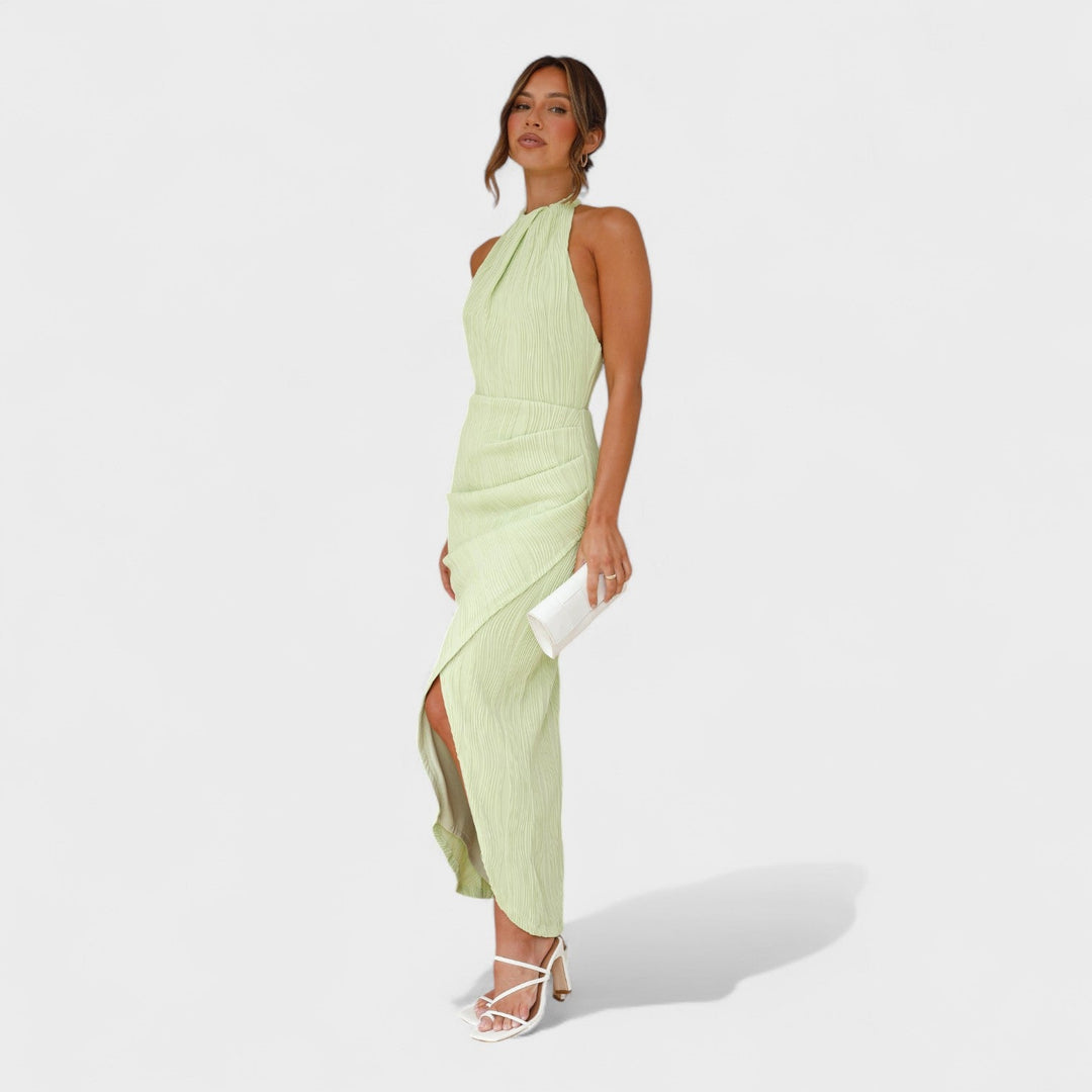 Camila | Dlouhé splývavé šaty s trapézy