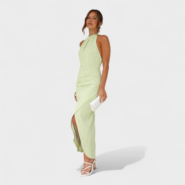 Camila | Dlouhé splývavé šaty s trapézy