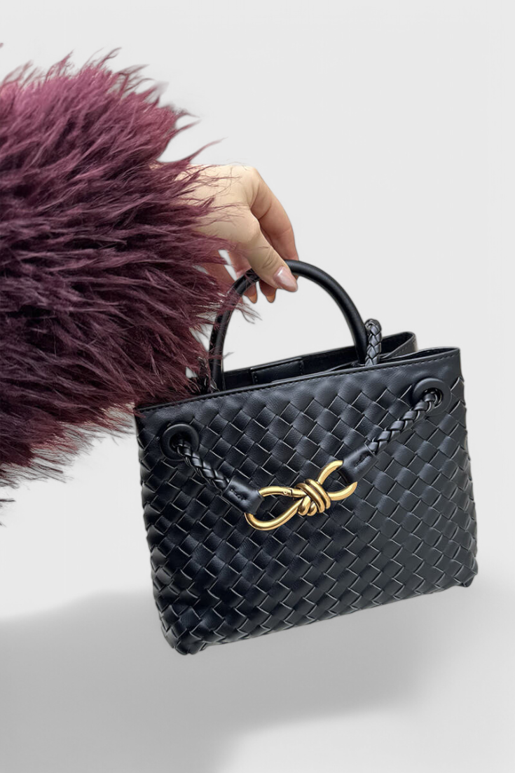 Denní taška z tkaniny Indigo