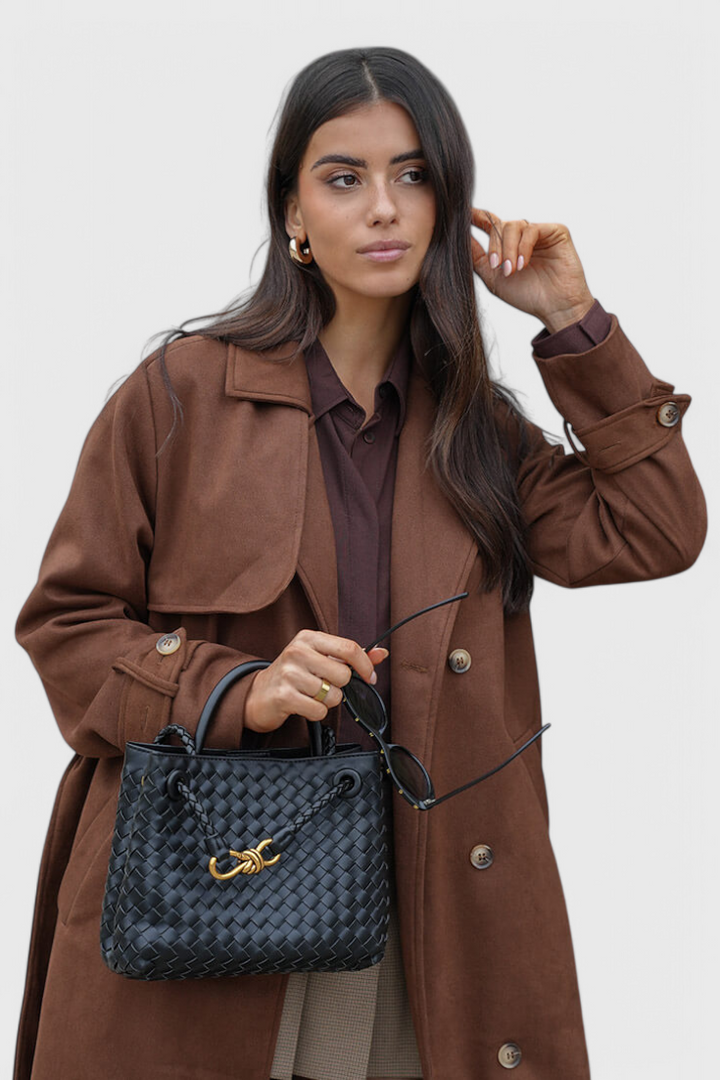 Denní taška z tkaniny Indigo