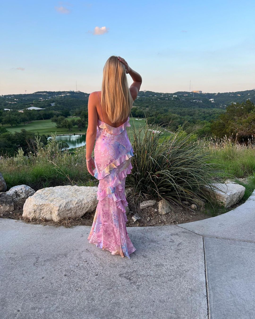 Julieta | Dlouhé šaty s volány – Okouzlující a romantické