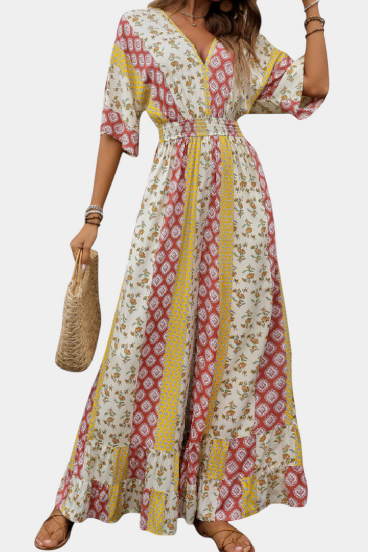 Ayana | Monochromatický Bohemio s Volnými Rukávy