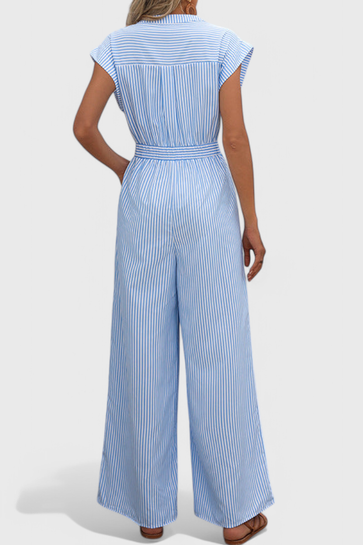 Inés | Široké šortky s proužky