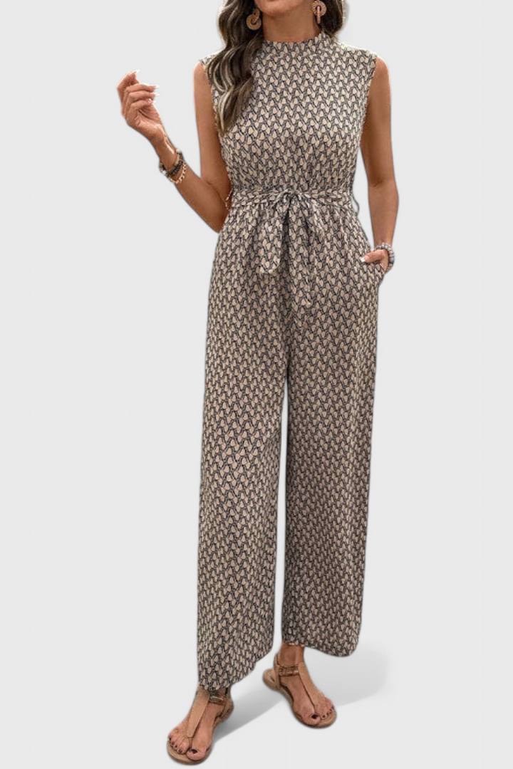 Luzia | Monogram tisku s geometrickým vzorem