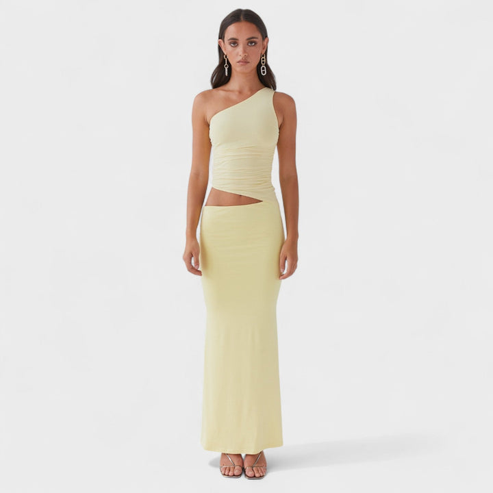 Seranella | Maxi asymetrické šaty s řezem