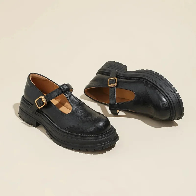 Mary Janes | Elegantní kožená obuv