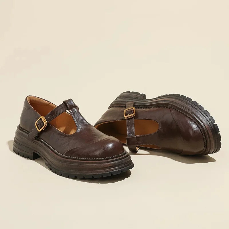 Mary Janes | Elegantní kožená obuv
