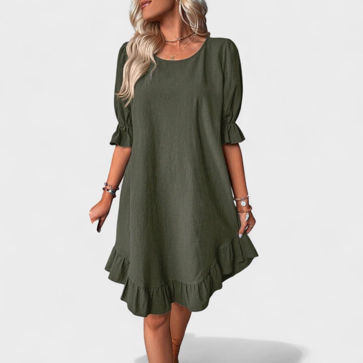 Sassa - Ležérní šaty s volánky