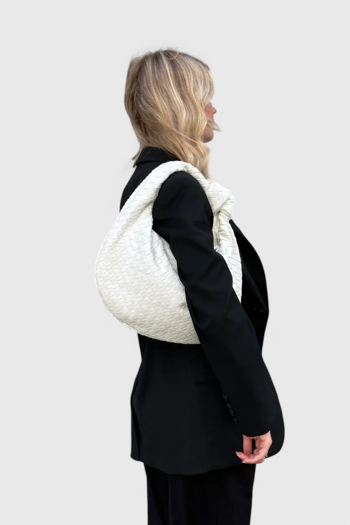 Střední pletená kabelka Sage