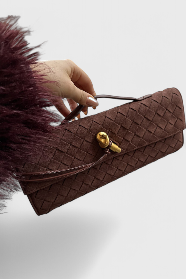 Klasyczná dámská kabelka na rameno Melanie z kůže