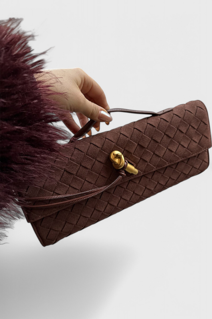 Klasyczná dámská kabelka na rameno Melanie z kůže