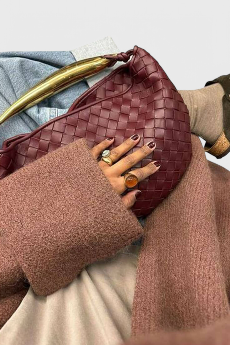 Gerda Psaníčko z tkaniny s zlatým uchem