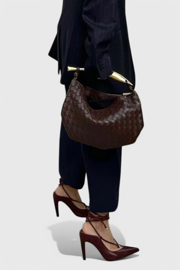 Gerda Psaníčko z tkaniny s zlatým uchem