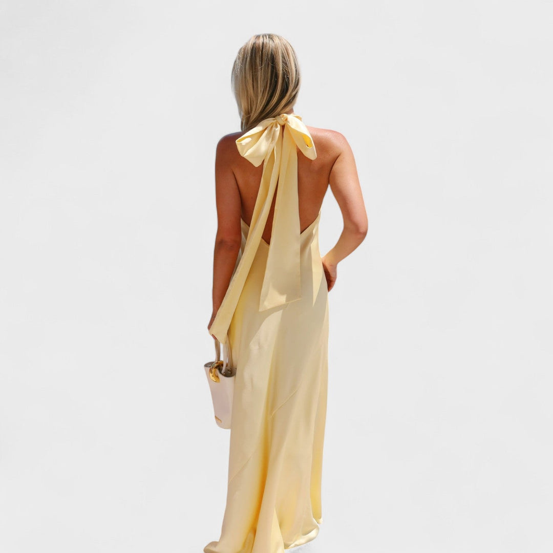 Martina | Šaty s saténovým mašlí