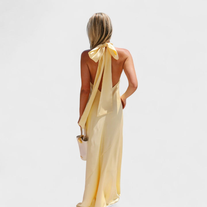 Martina | Šaty s saténovým mašlí