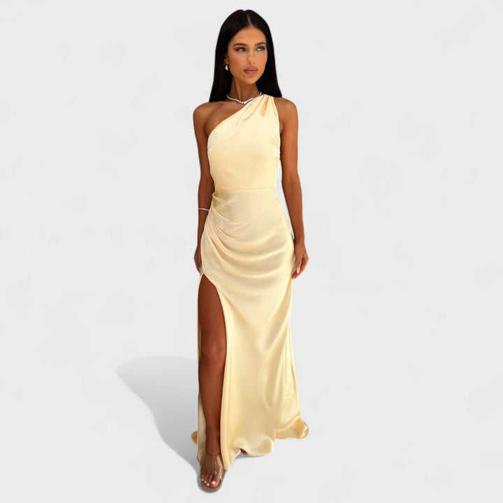 Aurelia | Dlouhé saténové šaty