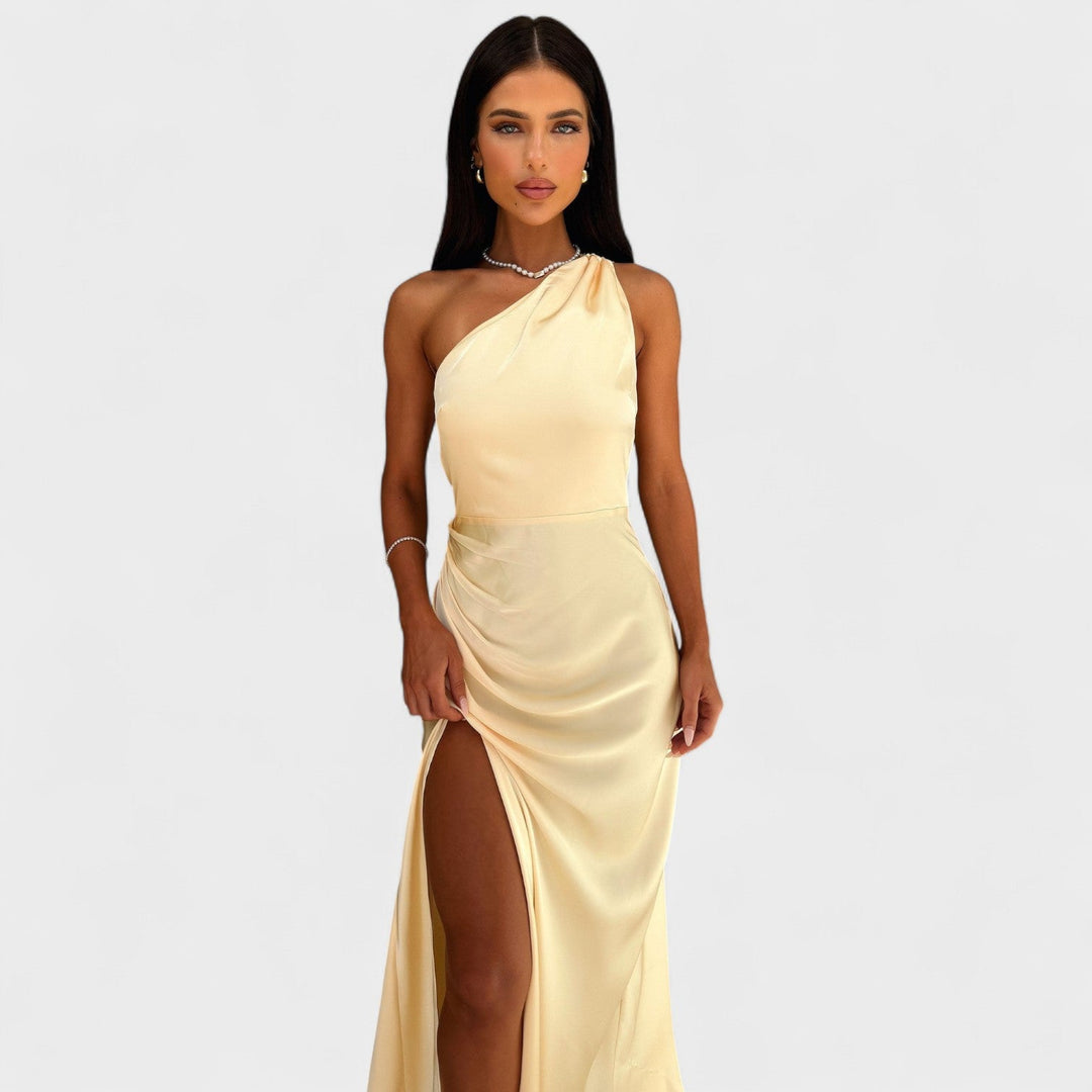 Aurelia | Dlouhé saténové šaty