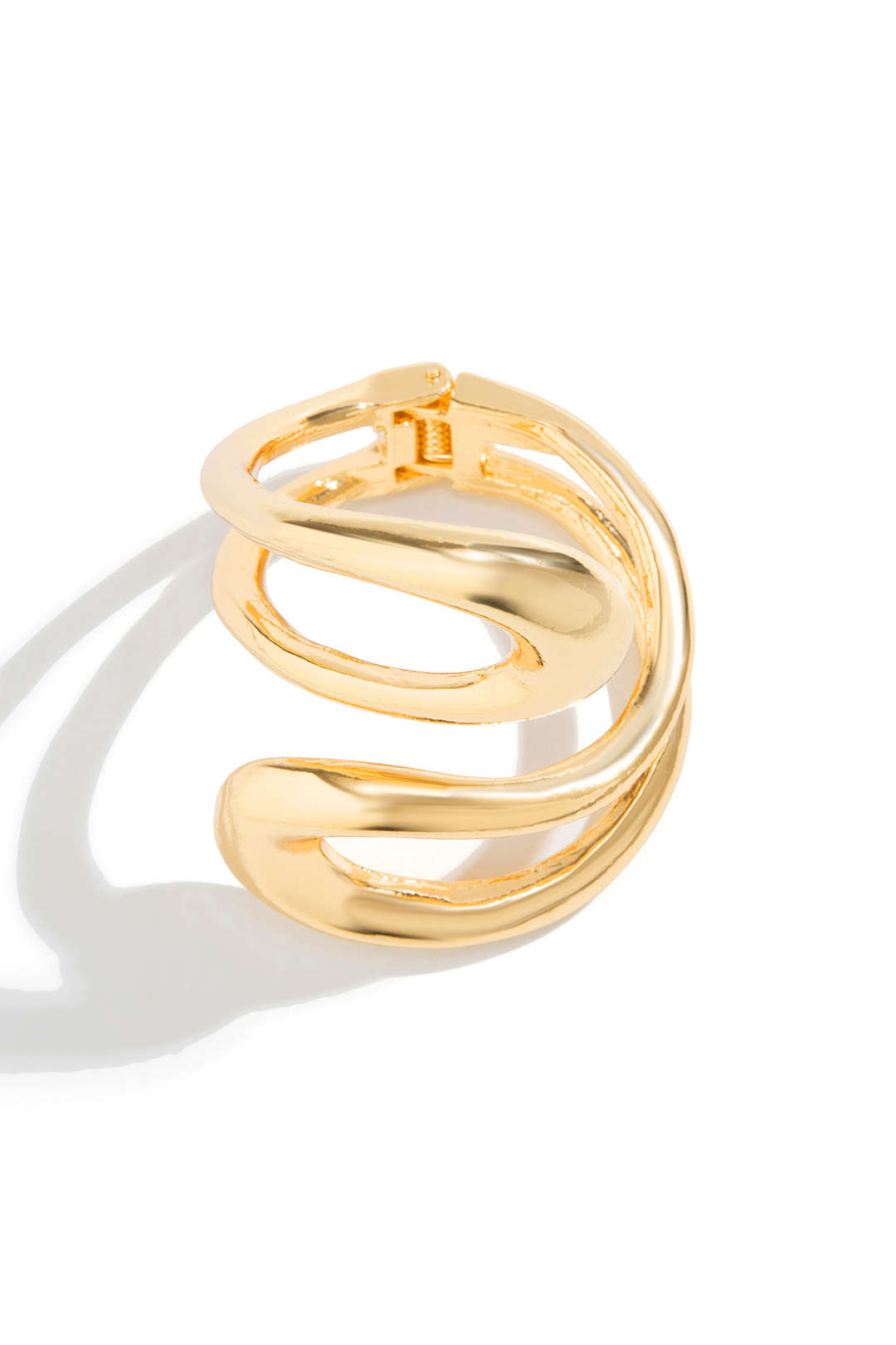 Asymetrický řetízek s odříznutým vzorem