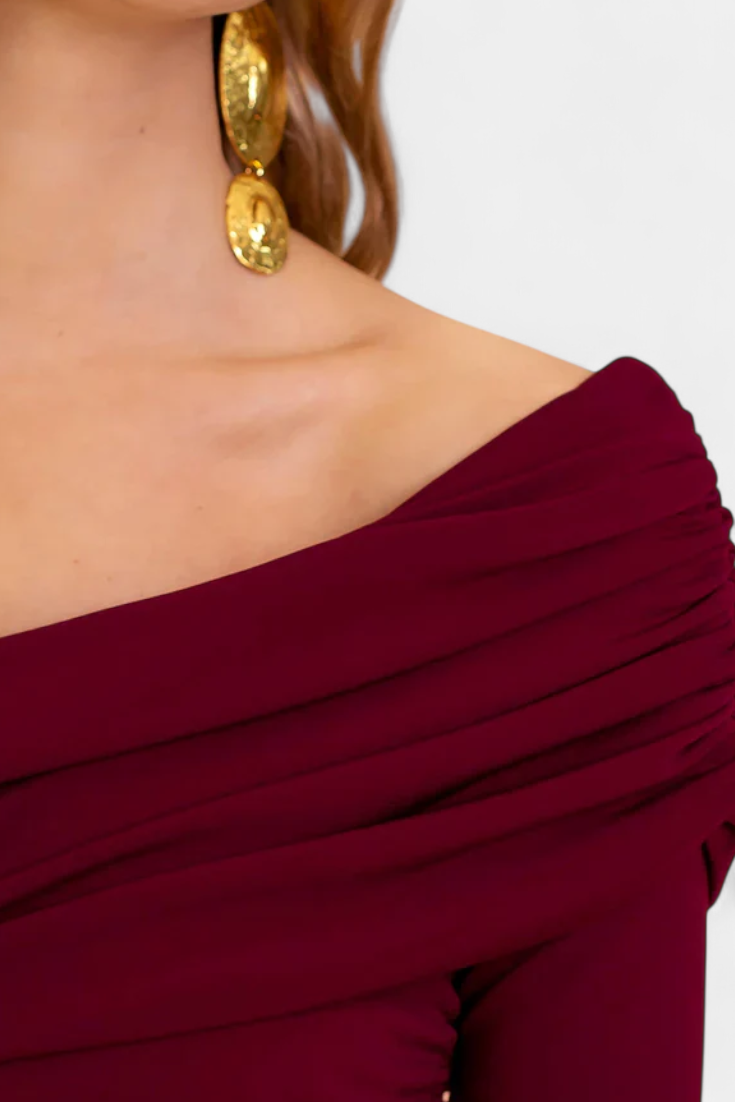 Noalla | Jednobarevné elegantní jedno rameno