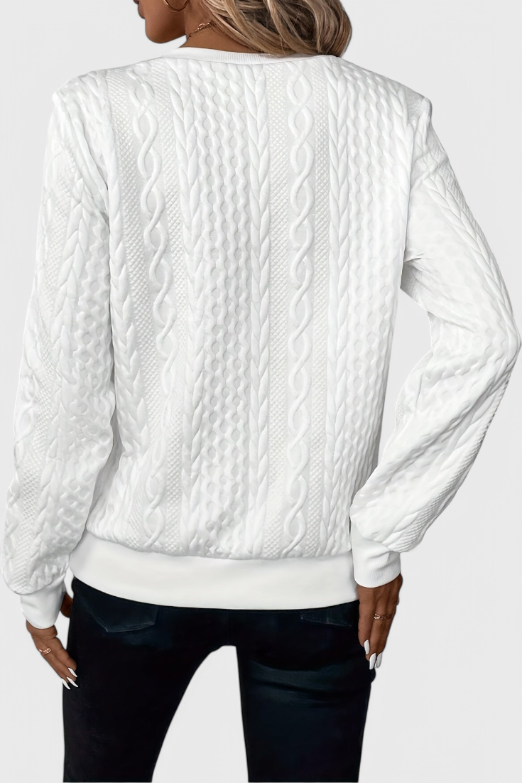 Zoey | Svetrová bunda s zipem