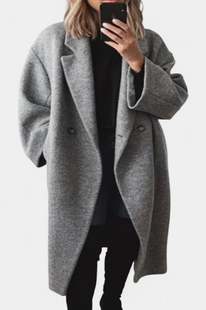 Lora | Klasický kabát Felisha s elegantním střihem a nadčasovým stylem