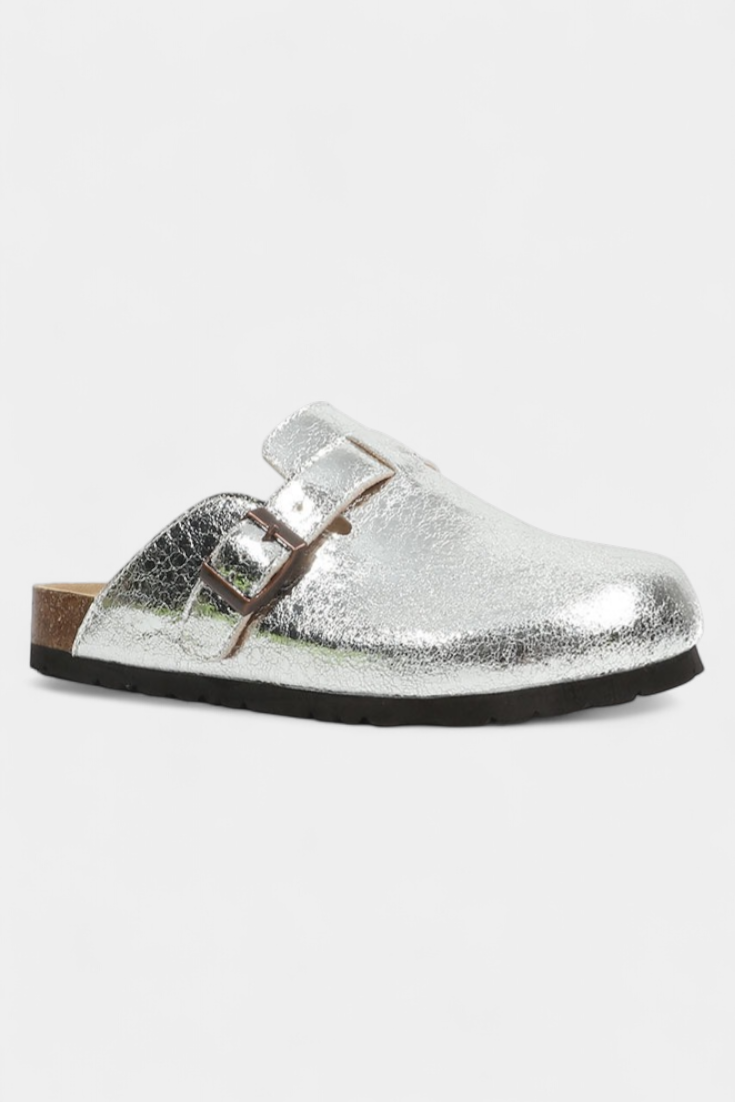 Aubree | Dámské a pánské kožené nazouváky s nastavitelnou přezkou