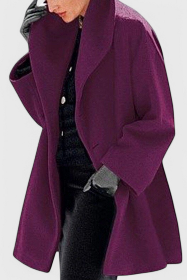 Aurora | Oversized kabát z bavlněné směsi