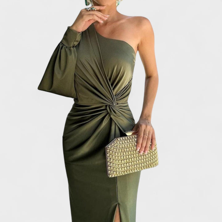 Kelly | Asymetrické plesové šaty