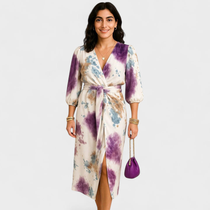 Larissa - Zavinovací šaty