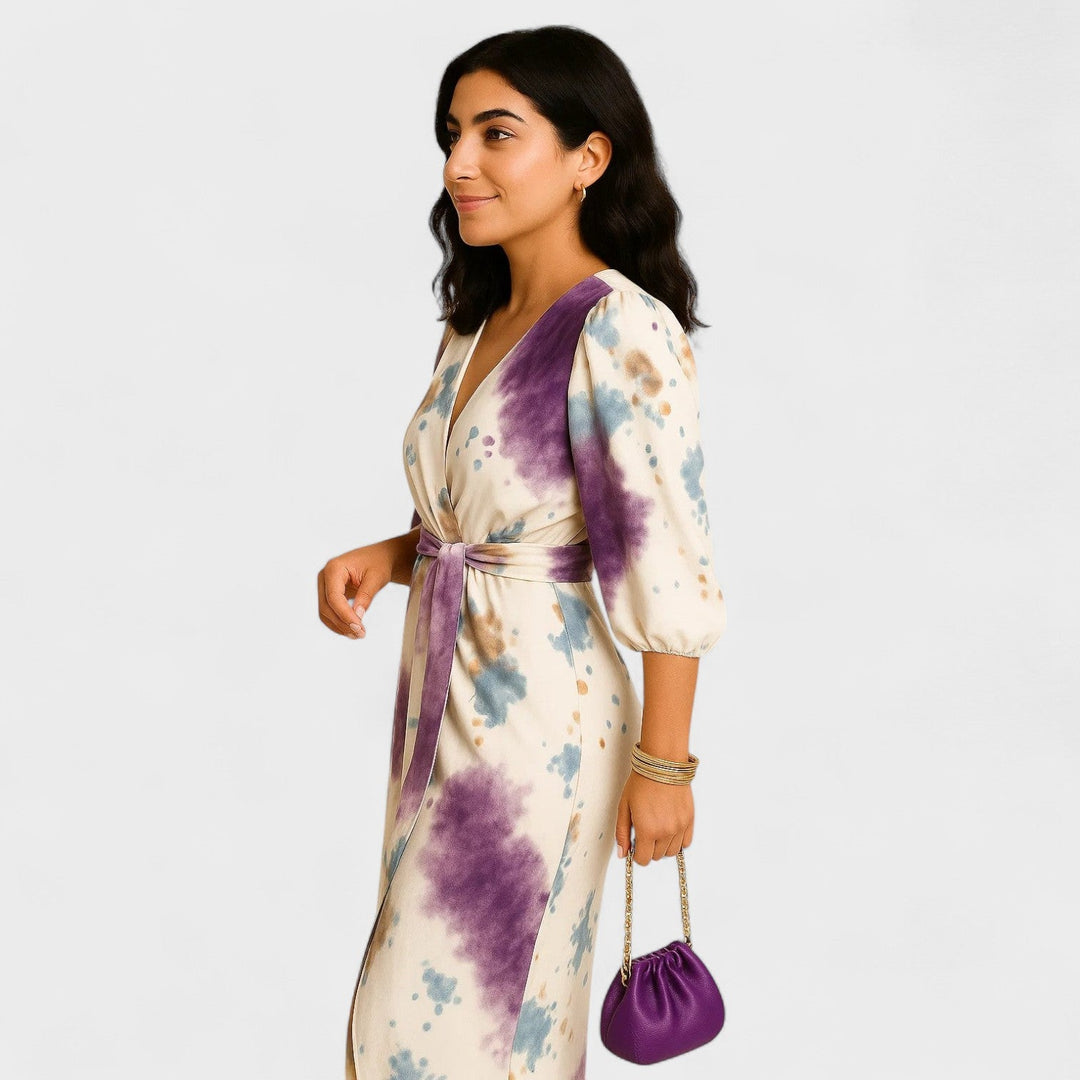 Larissa - Zavinovací šaty