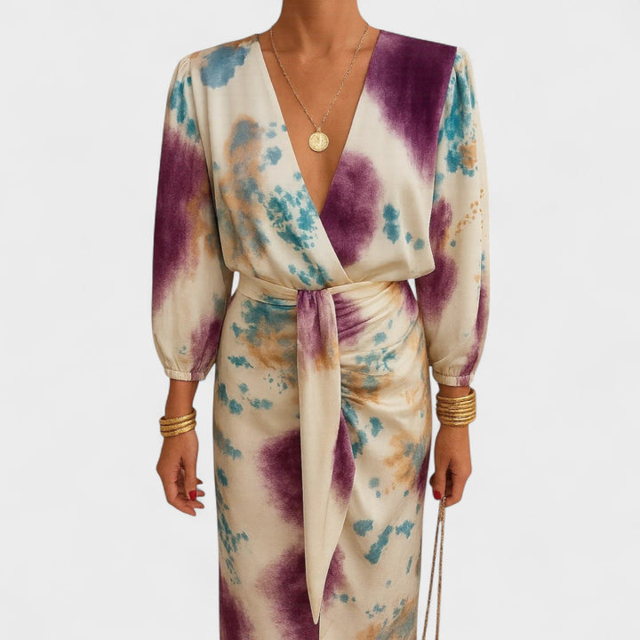 Larissa - Zavinovací šaty