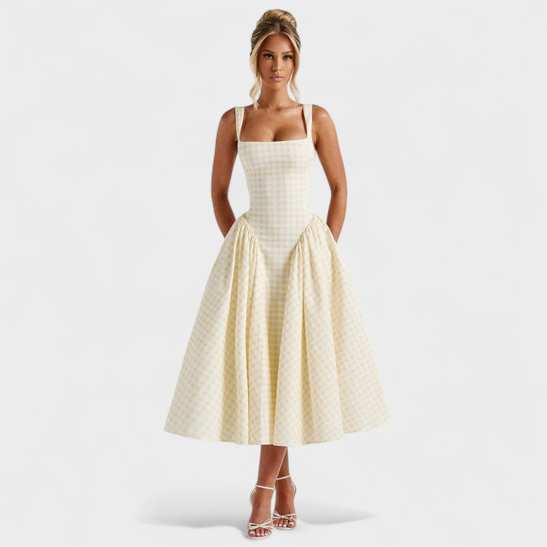 Sherrie - Vintage midi šaty