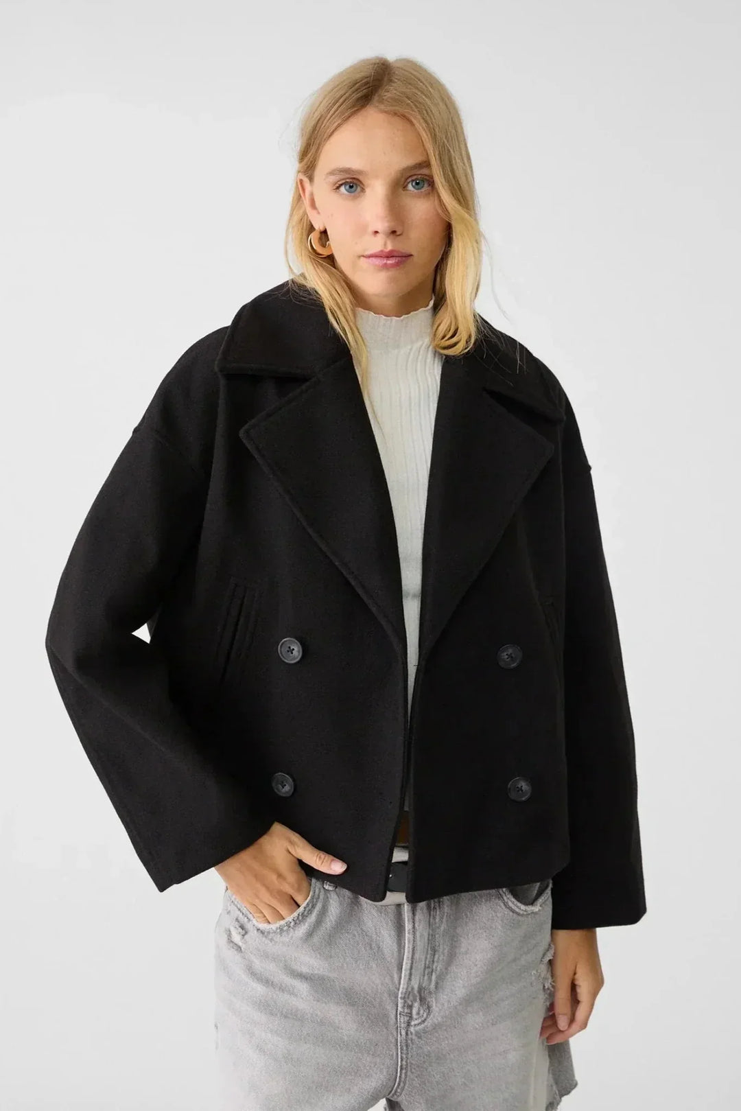 Destiny | Krátká bunda s dvojitým zapínáním