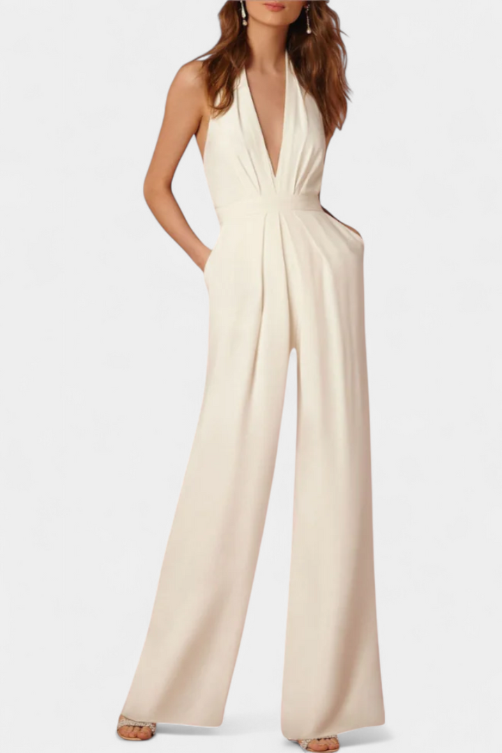 Lila | Jednodílné široké nohavice s lehkou elegancí